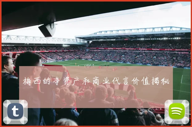 梅西的净资产和商业代言价值揭秘