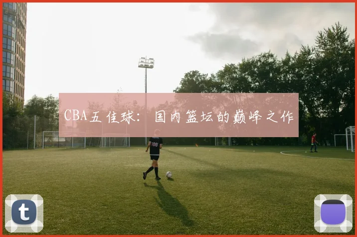 CBA五佳球：国内篮坛的巅峰之作