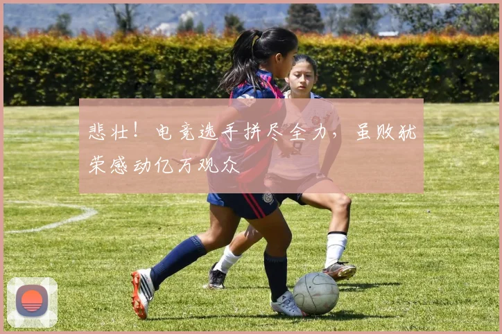 悲壮！电竞选手拼尽全力，虽败犹荣感动亿万观众
