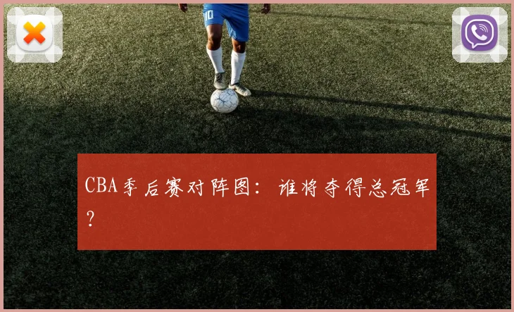 CBA季后赛对阵图:谁将夺得总冠军?